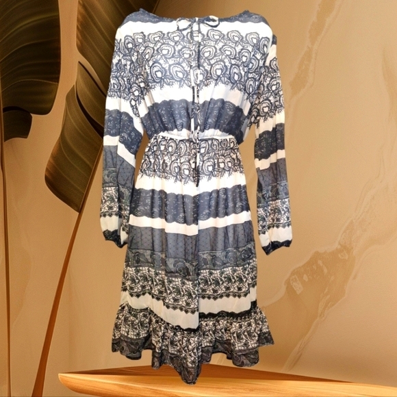 Kardashian Kollection Other - Kardashian Kollection XS. Black and white semi sheer cover up dress